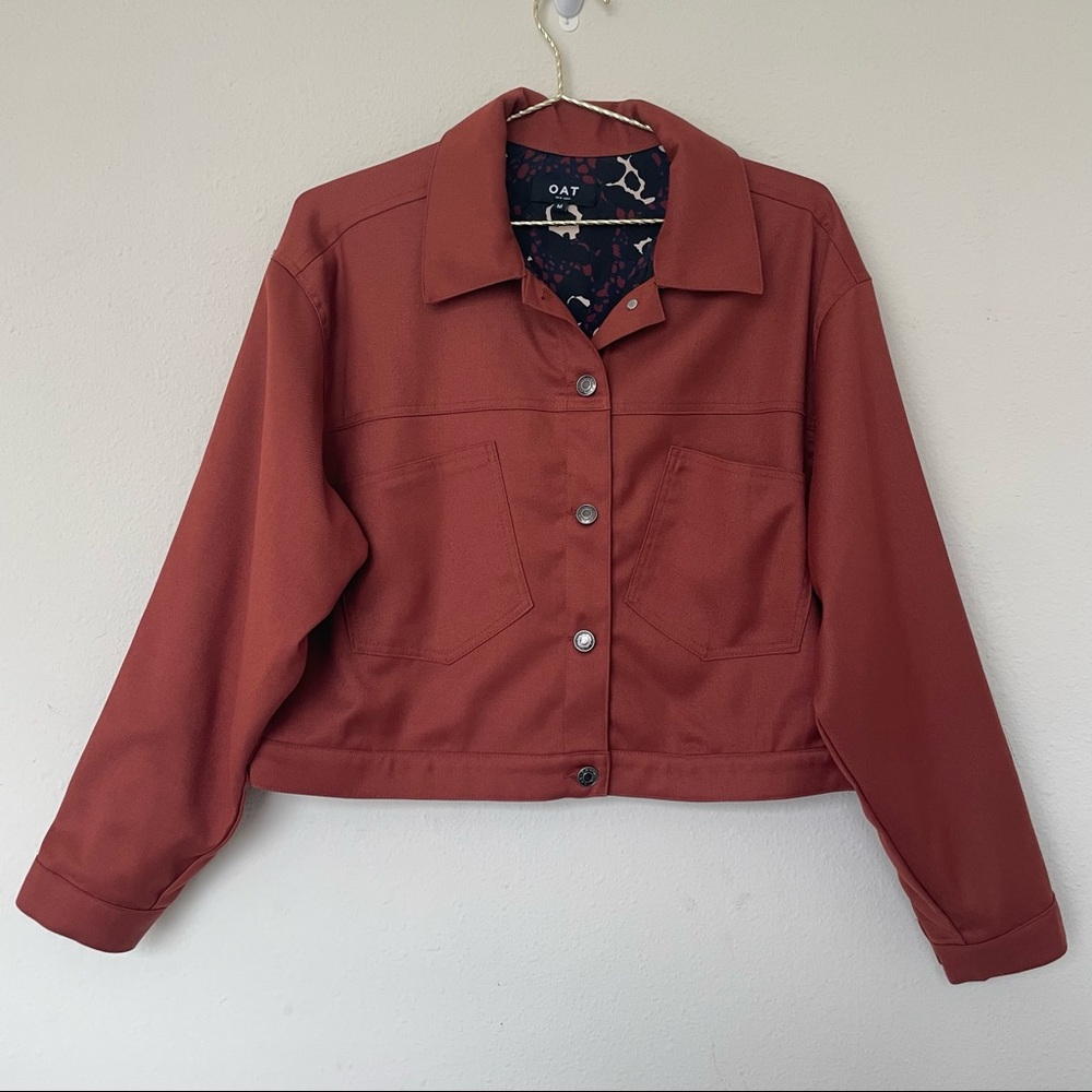 OAT New York Red Jacket, NEW, Size M